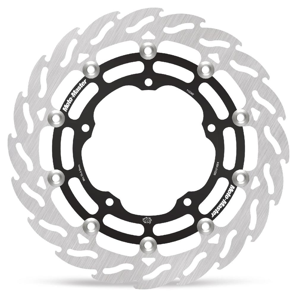 Moto-Master Flame Road Floating Brake Disc Front Left - Yamaha: R1 2015 on