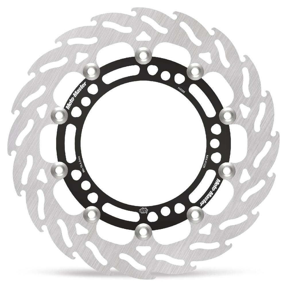 Moto-Master Flame Road Floating Brake Disc Front Left - Kawasaki: Ninja 400