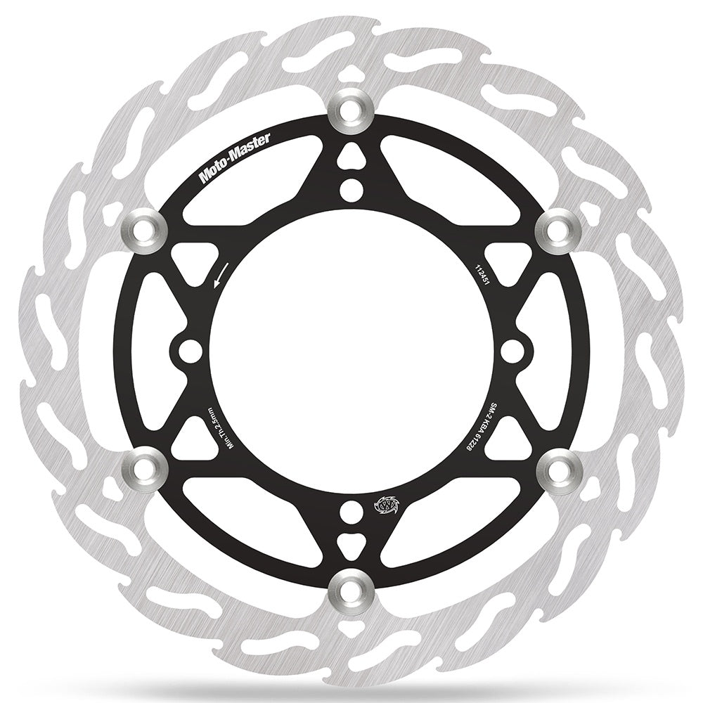 Moto-Master Flame Floating Brake Disc Front - Suzuki - OS 280mm