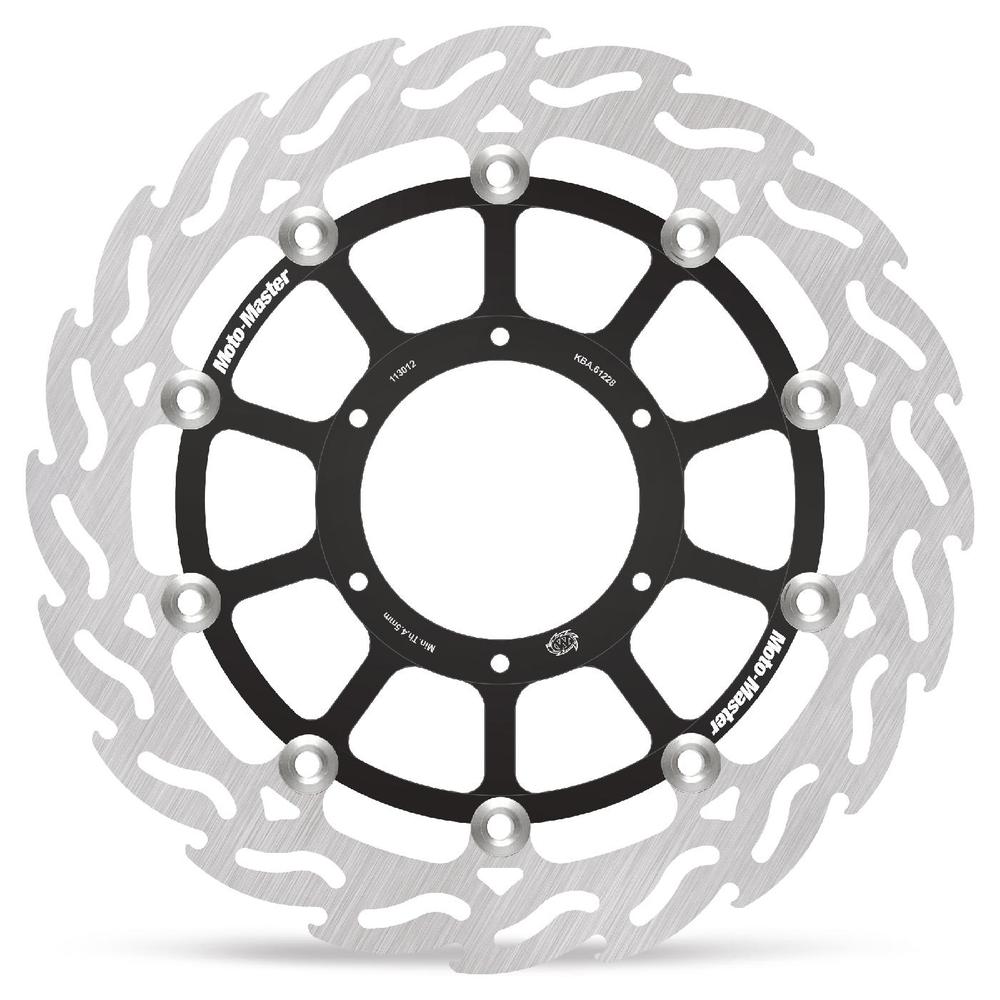 Moto-Master Flame Road Floating Brake Disc Front Left - Honda: CBR1000RR Fireblade, VTR1000 SP1/SP2