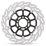 Moto-Master Flame Road Floating Brake Disc Front Left - Kawasaki: ZXR 400-750, ZRX 1100-1200