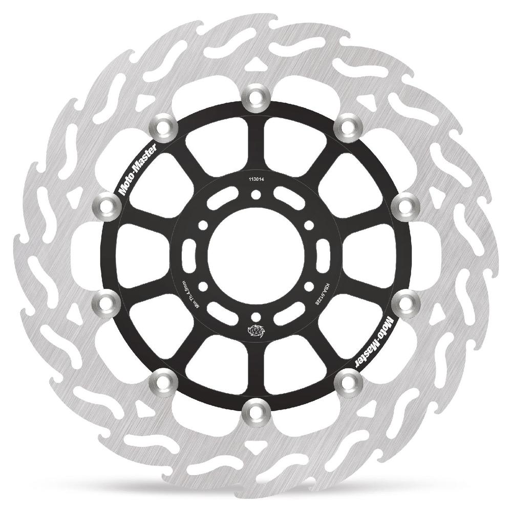 Moto-Master Flame Road Floating Brake Disc Front Left - Honda: CBR900RR Fireblade