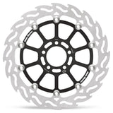 Moto-Master Flame Road Floating Brake Disc Front Right - Kawasaki: ZXR 750, ZZR 1100-1200
