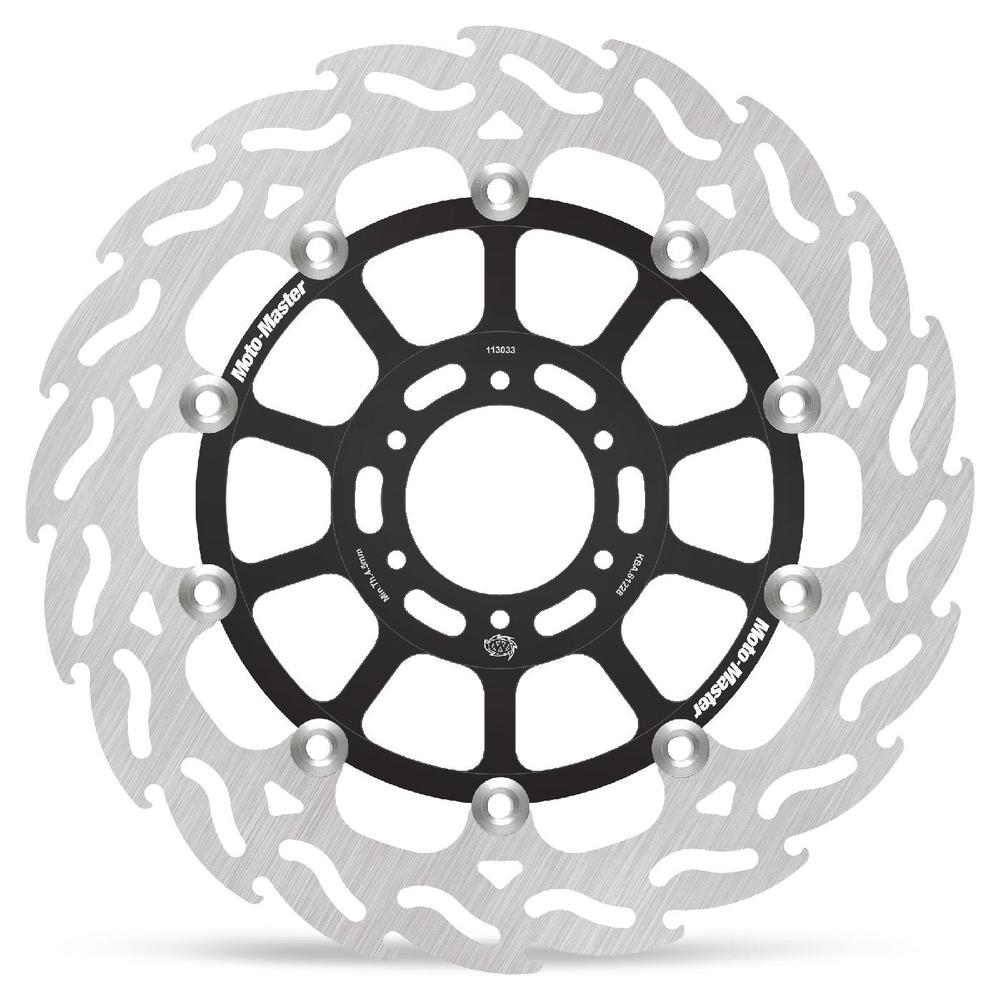 Moto-Master Flame Road Floating Brake Disc Front Right - Honda: CBR900RR Fireblade