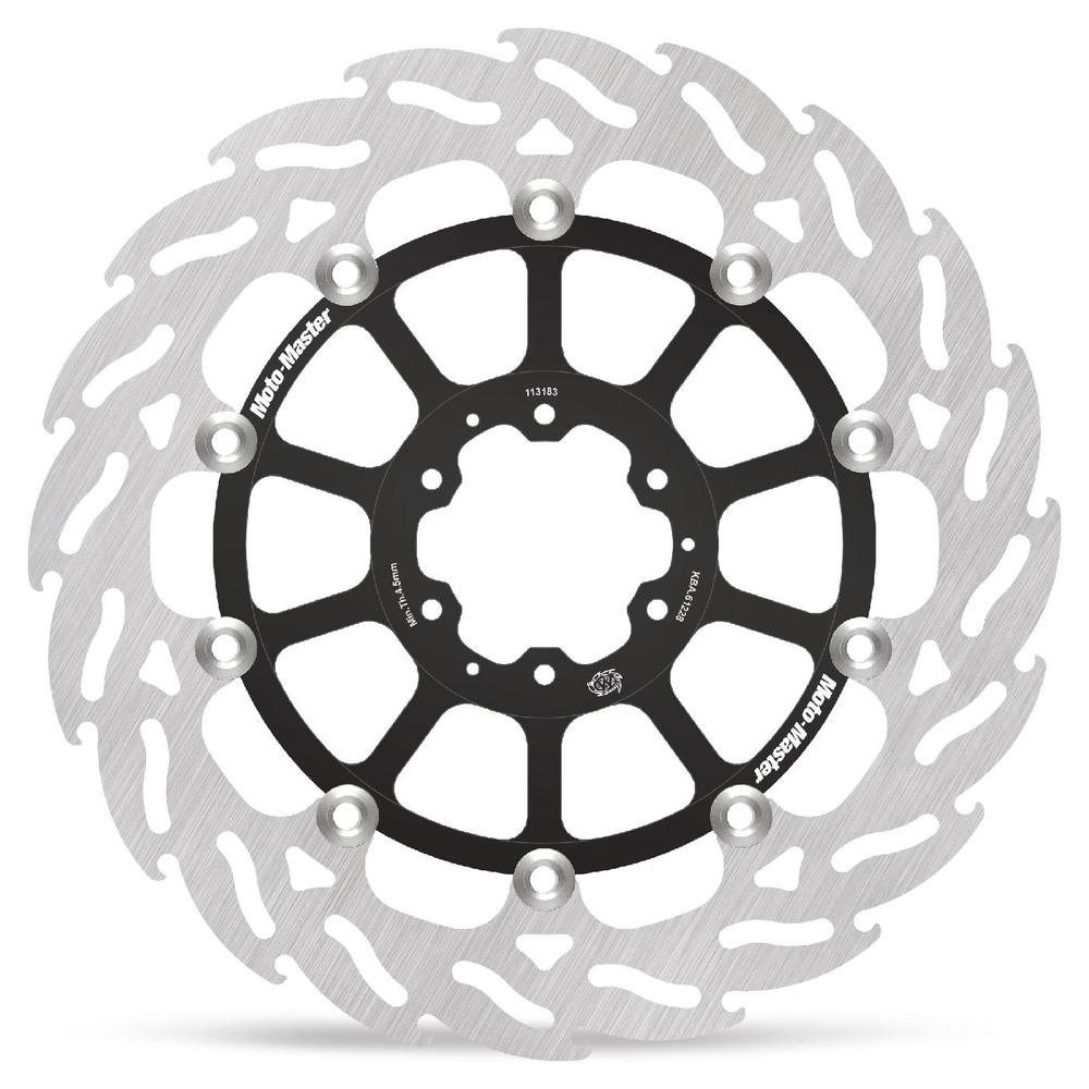Moto-Master Flame Road Floating Brake Disc Front Right - Honda: CRF1000L Africa Twin