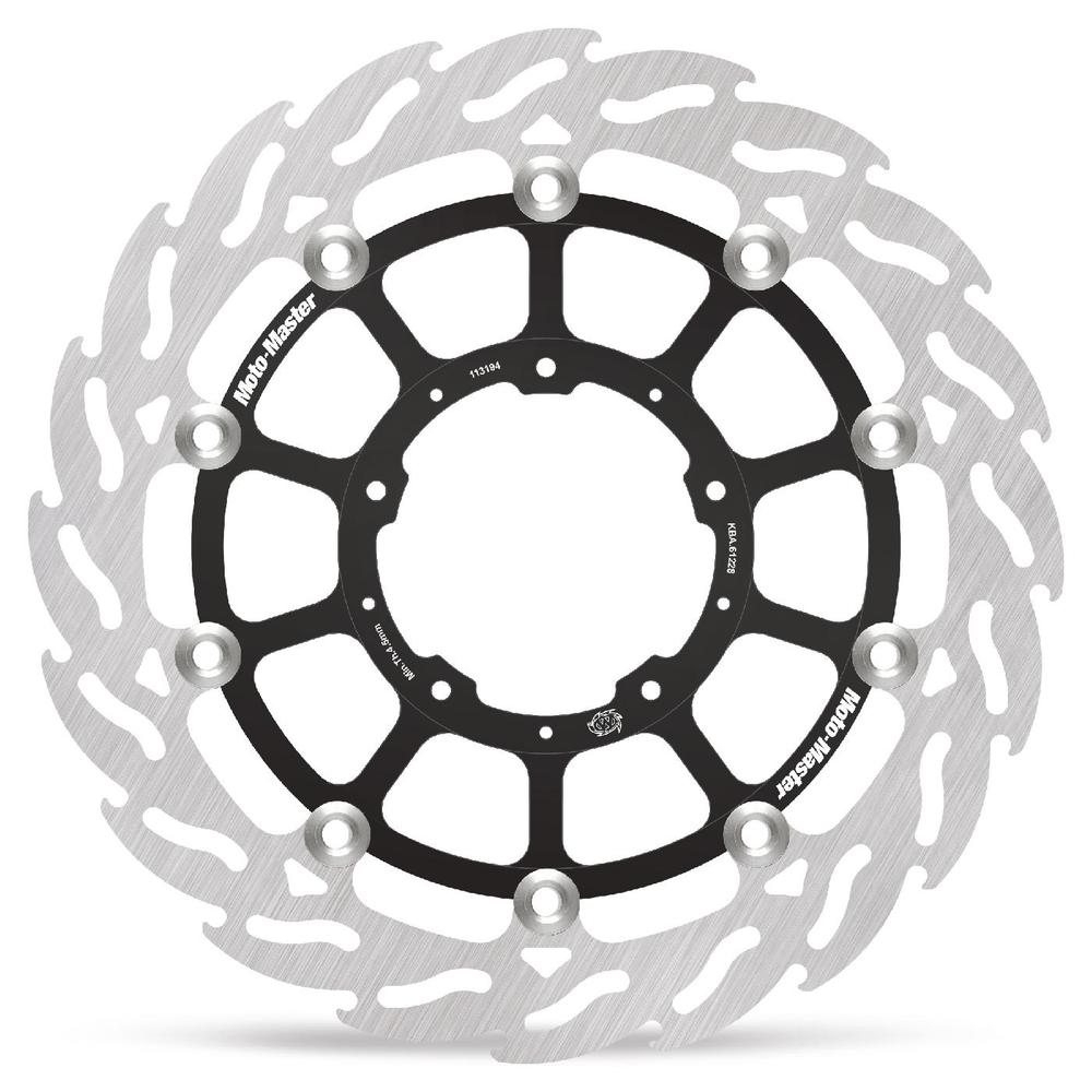 Moto-Master Flame Road Floating Brake Disc Front Left - Honda: CBR1000RR Fireblade, SP 2017 on