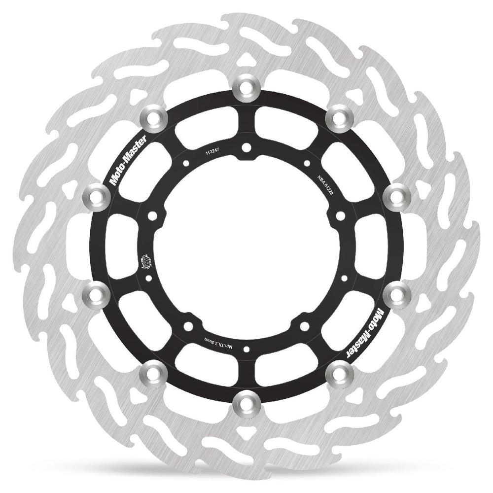 Moto-Master Flame Road Floating Brake Disc Front Right - Honda: X-ADV