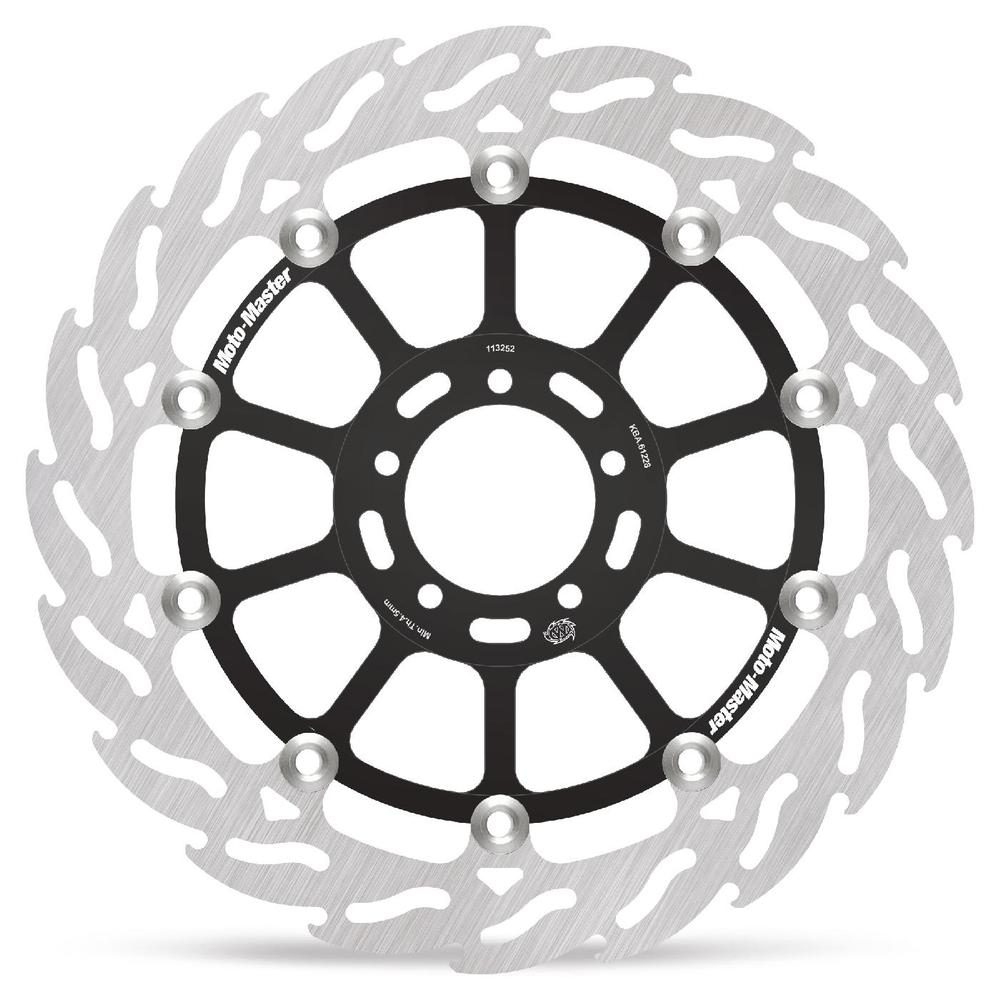 Moto-Master Flame Road Floating Brake Disc Front Left - KTM: 890 SMT