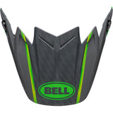 BELL S/P - MOTO-9S FLEX PEAK SPRITE GRY/GRN #