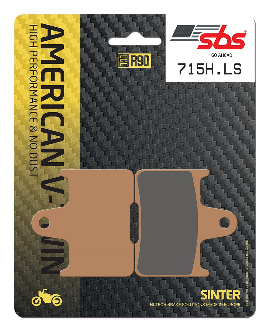 SBS FRICTION - Sinter Rear H-D Brake Pads - 715H.LS-