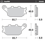 Moto-Master RoadPRO Ceramic Brake Pad (FD0172)