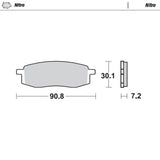 Moto-Master Nitro Sintered Brake Pad (FD0089)