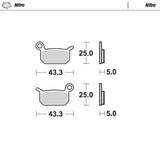 Moto-Master Nitro Sintered Brake Pad (FD0372)