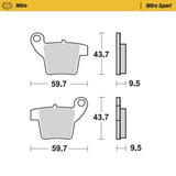 Moto-Master Nitro Sport Sintered Brake Pad