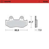 Moto-Master SinterPRO Racing Brake Pad (FD0067)
