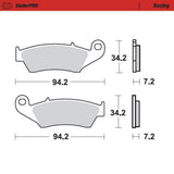 Moto-Master SinterPRO Racing Brake Pad (FD0193)