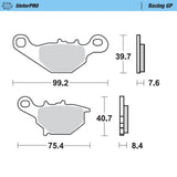 Moto-Master SinterPRO Racing GP Brake Pad (FD0222)