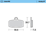 Moto-Master SinterPRO Racing GP Brake Pad (FD0481)