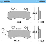 Moto-Master SinterPRO Racing GP Brake Pad ATV/UTV
