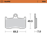 Moto-Master RoadPRO Sinter Front Brake Pad (FD0351)