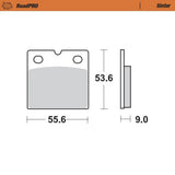 Moto-Master RoadPRO Sinter Rear Brake Pad (FD0013)