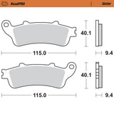 Moto-Master RoadPRO Sinter Rear Brake Pad (FD0255)