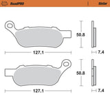 Moto-Master RoadPRO Sinter Rear Brake Pad (FD0436)