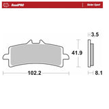 Moto-Master RoadPRO Sinter Sport Brake Pad (FD0415)