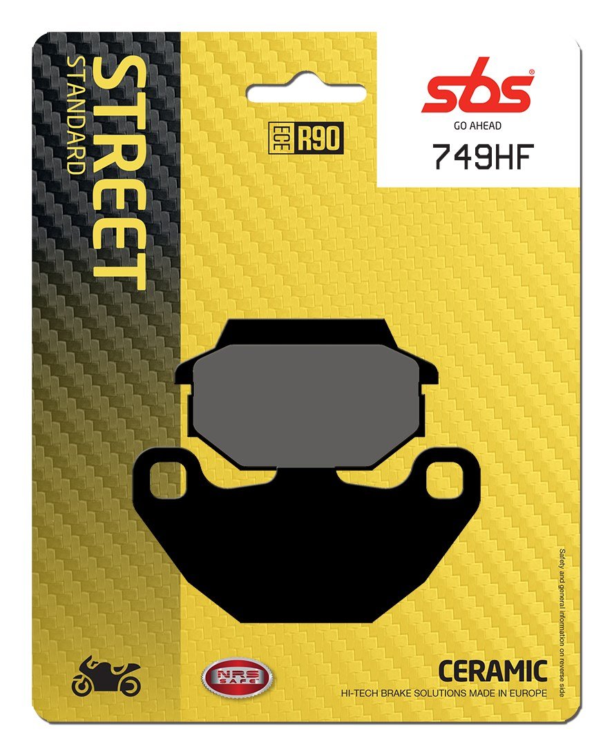SBS FRICTION - Ceramic Front Brake Pads (SBS 154) - 749HF-