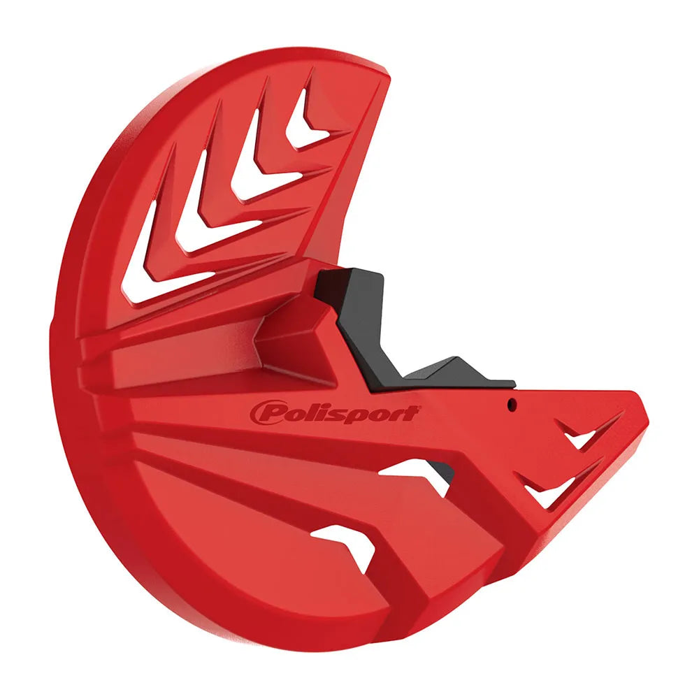 POLISPORT DISC & BOTTOM FORK PROTECTOR RED GASGAS 21-24 - 75-815-16R