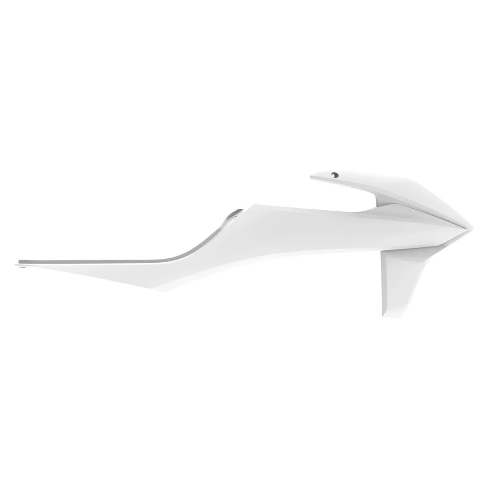 POLISPORT RADIATOR SHROUDS KTM SX/SX-F 19-22 - 2020 WHITE - 75-842-21W20