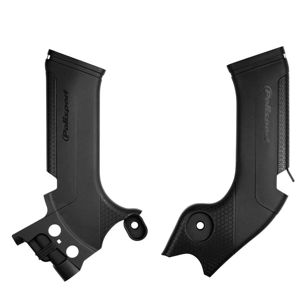 POLISPORT FRAME PROTECTORS KAWASAKI KX250 21-22/KX450 19-22 - BLACK - 75-847-14K