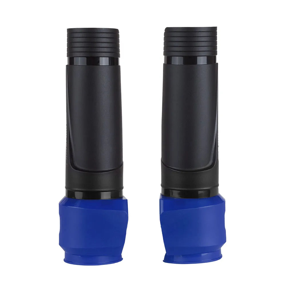 POLISPORT LOWER TRIPLE CLAMP GUARD BLACK - BLUE - 75-848-80B