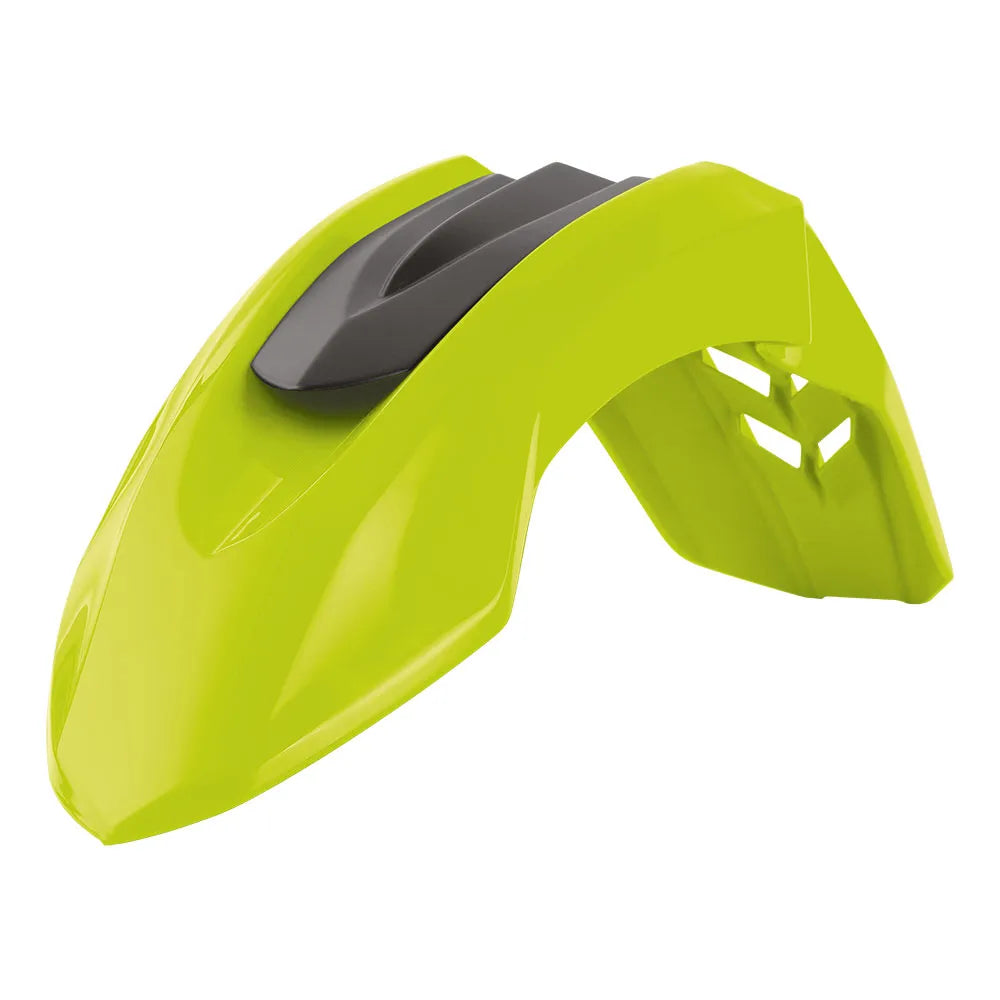 POLISPORT SUPERMOTO LINE FRONT FENDER - YELLOW FLUO - 75-855-35Y