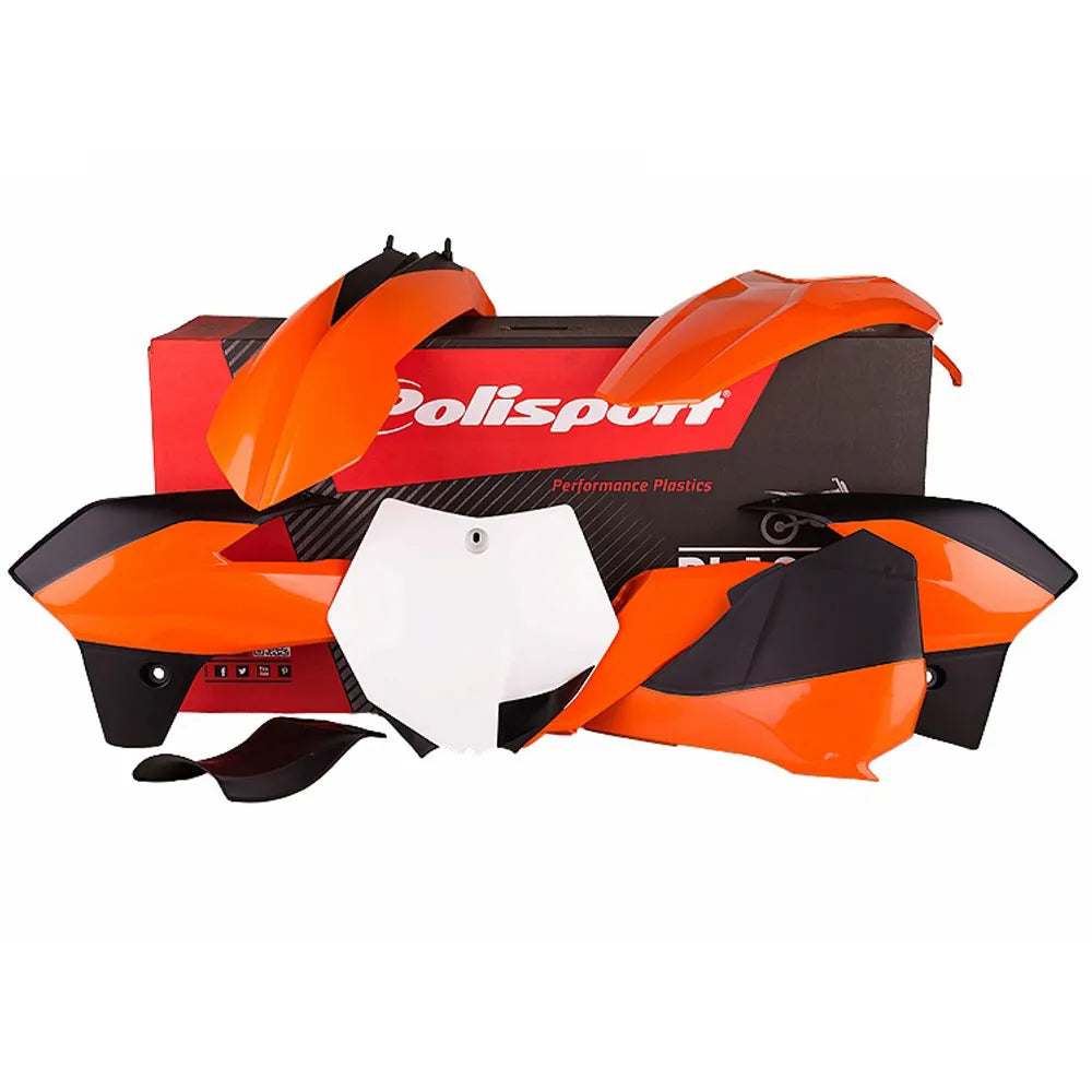 POLISPORT PLASTICS MX KIT KTM 85 SX 13-17 - 2017 OEM COLOUR - 75-907-10