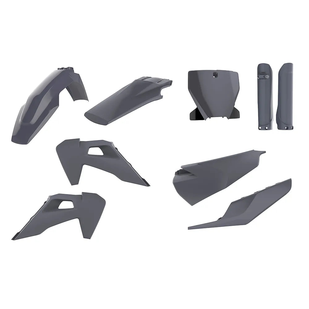 POLISPORT MX KIT HUSQVARNA TC/FC 19-22 - NARDO GREY - (INCL. FORK GUARDS) - 75-911-19