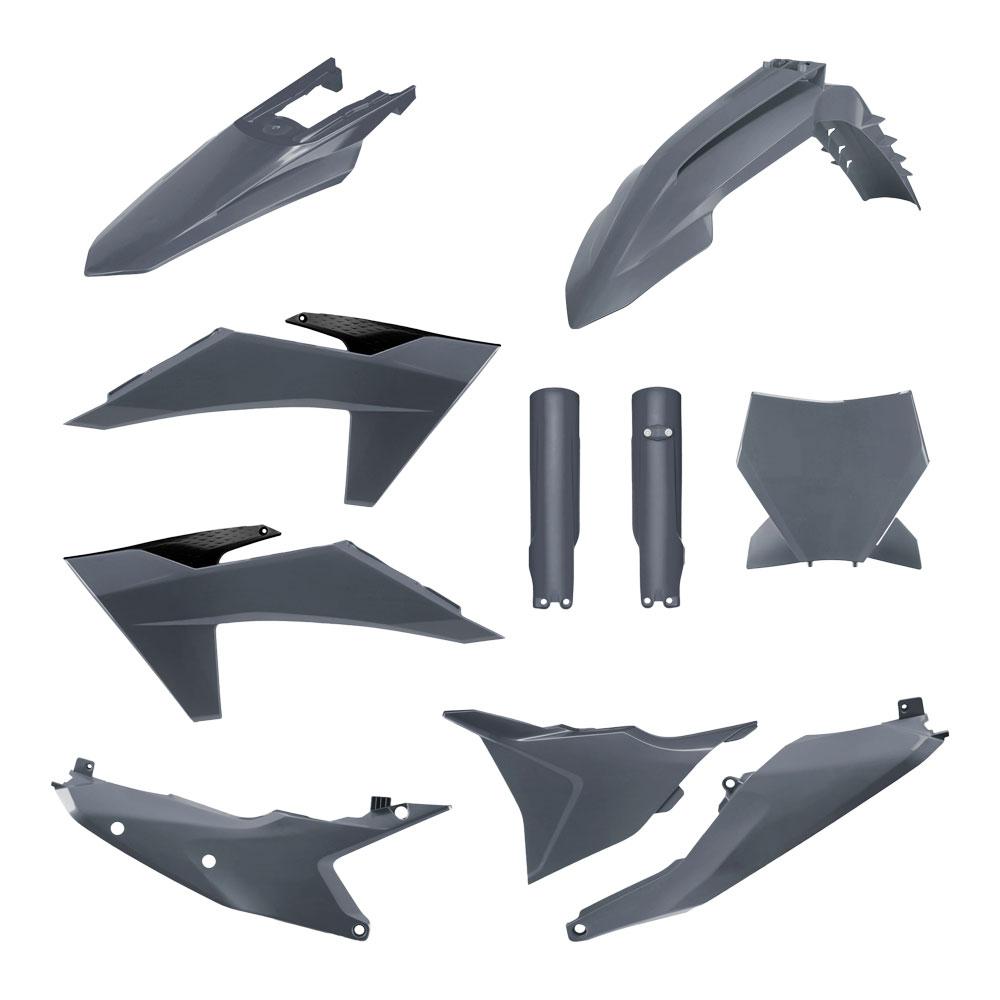 POLISPORT MX KIT KTM SX/SX-F/XC/XC-F 23-24 NARDO GREY - 75-912-90
