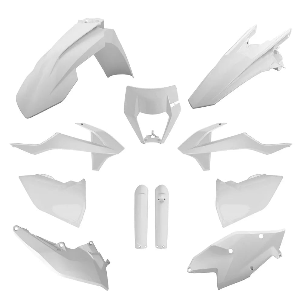 POLISPORT MX KIT KTM EXC/F 17-19 WHITE - 75-914-70