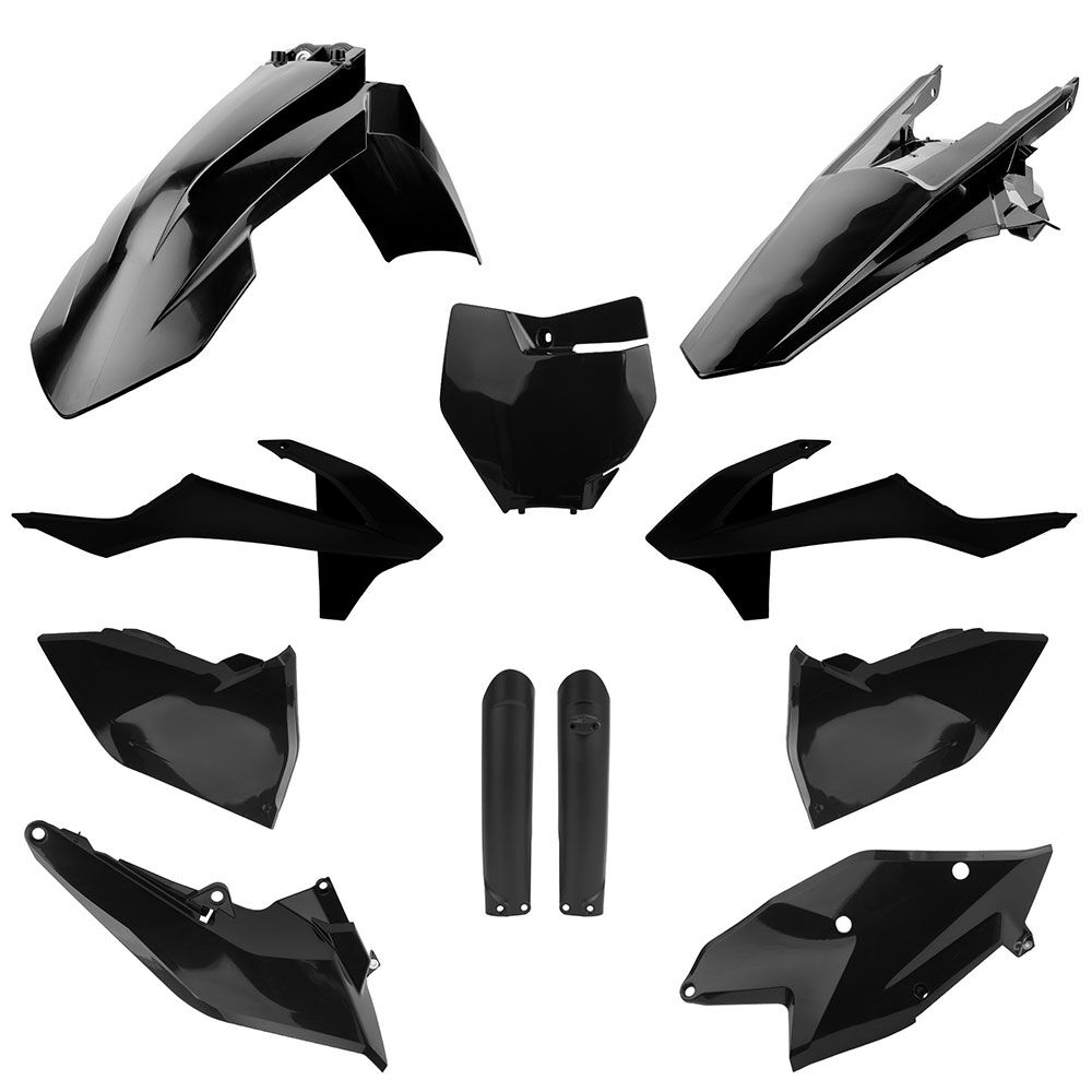 POLISPORT KIT KTM EXC/EXCF 17-19 BLACK - 75-914-71