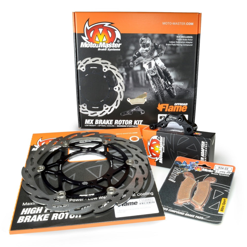 Moto-Master Flame Oversize Brake Kit Floating Front 270mm - Honda