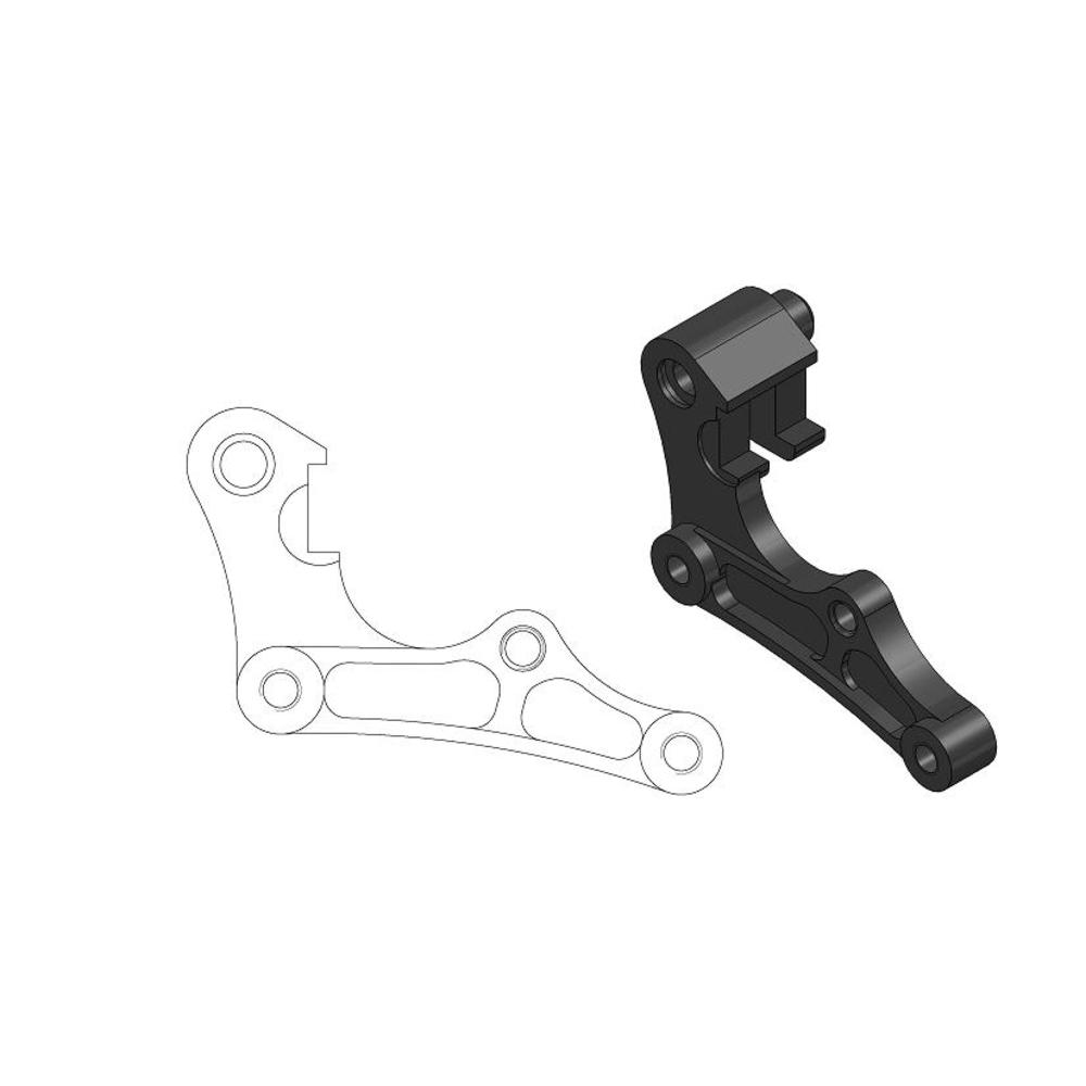 Moto-Master Caliper Adapter Bracket - Front 270mm