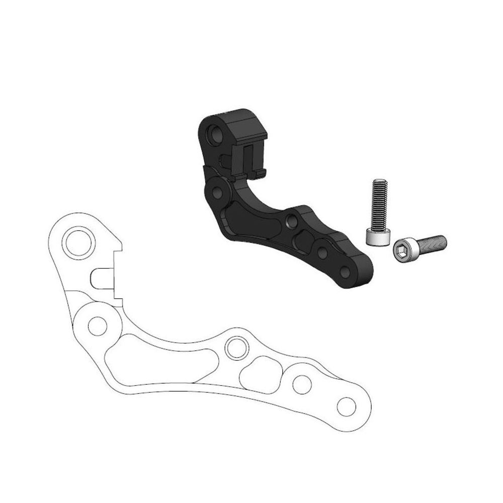 Moto-Master Caliper Adapter Bracket - Front 260mm