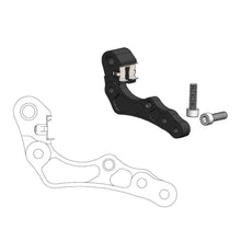 Moto-Master Caliper Adapter Bracket - Black Front 260mm