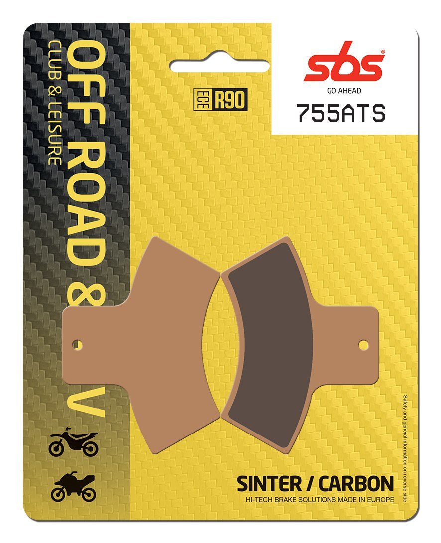 SBS FRICTION - Sinter ATV Rear Brake Pads - 755ATS-