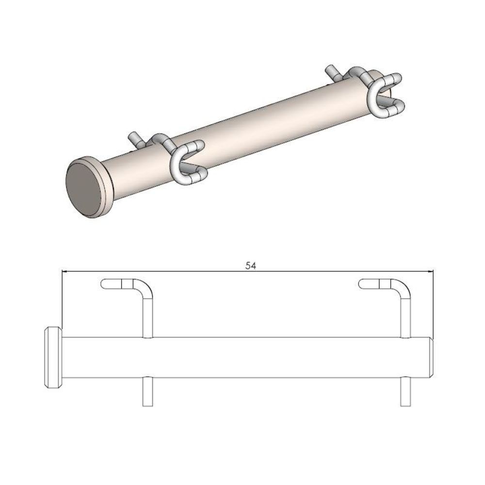 Moto-Master Brake Pad Pin