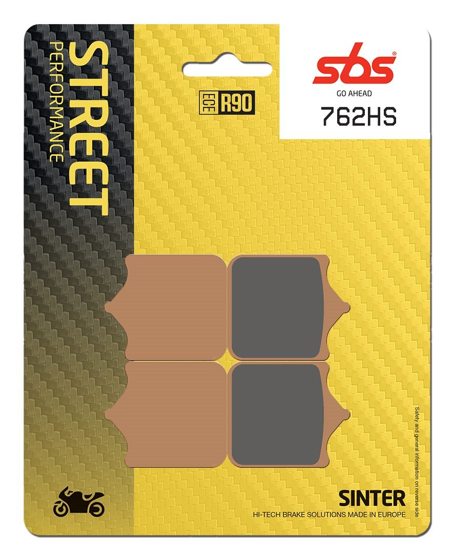 SBS FRICTION - Sinter Front Brake Pads - 762HS-