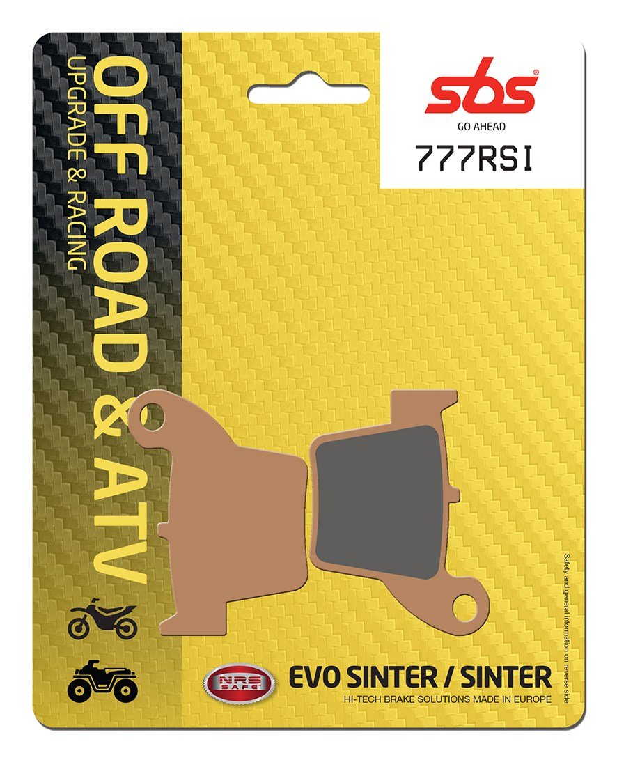 SBS FRICTION - Racing Sinter Off Road Rear Brake Pads - 777RSI-