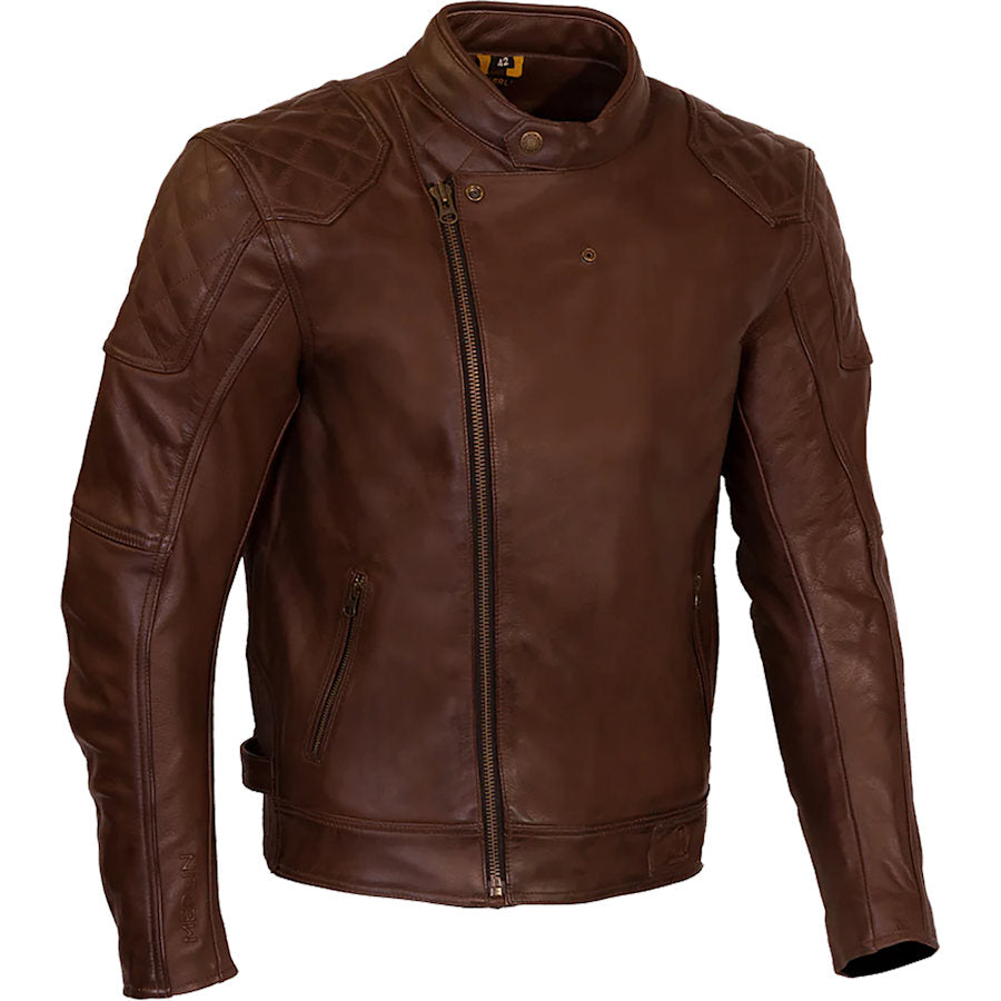 Merlin Chester Café D3O® Leather Jacket Brown 42" Large - 65-060-14