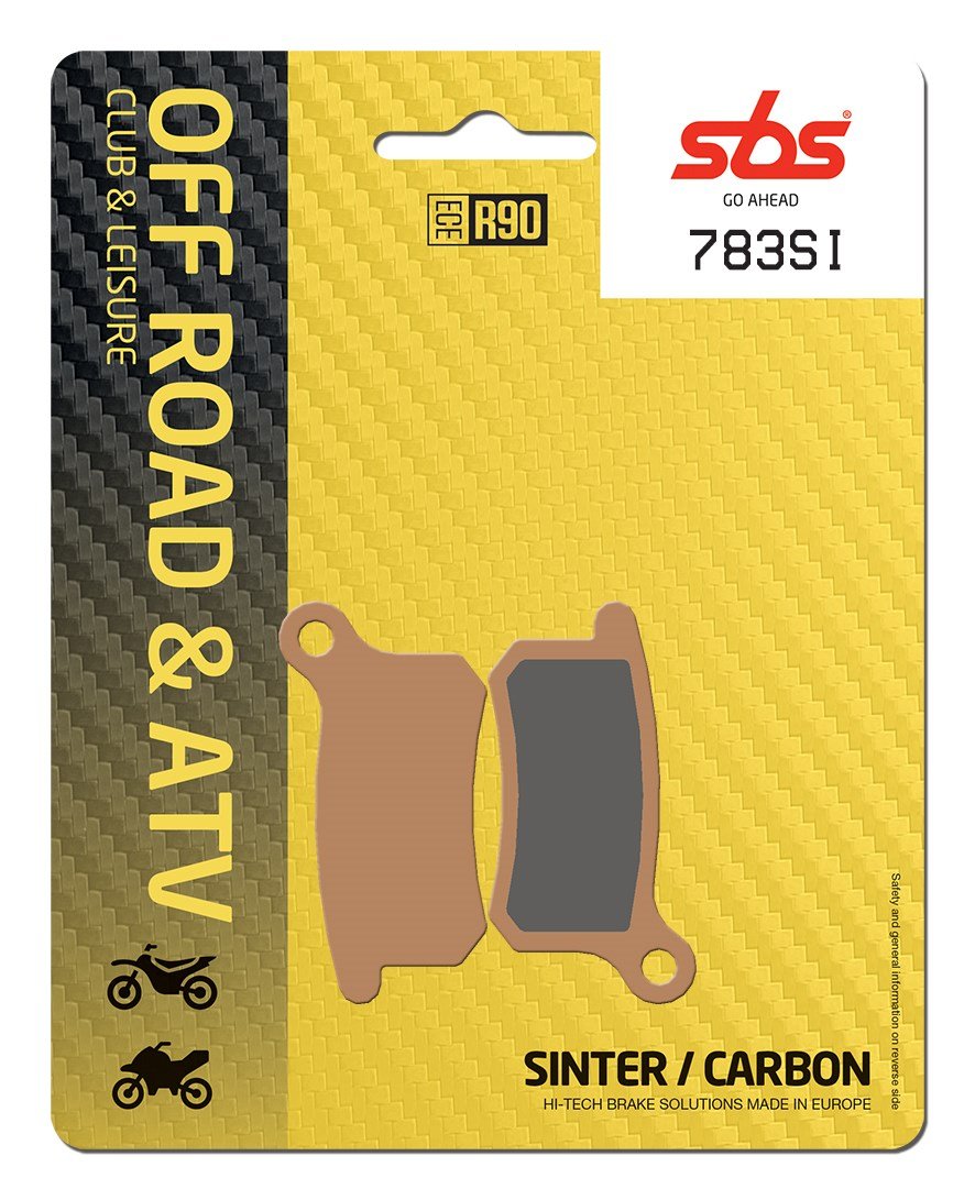 SBS FRICTION - Sinter Front / Rear Off Road Brake Pads - 783SI-