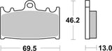 SBS FRICTION - Sinter Rear Brake Pads - 789LS-